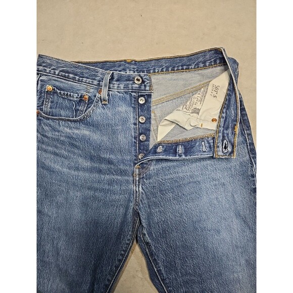 Levi's  501 S Jeans - Medium Blue - Picture 2 of 15